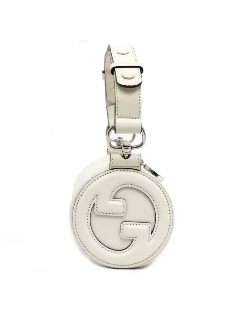 Gucci Blondie Mini Shoulder Bag one White Leather - Picture 4 of 10